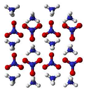 Ammonium nitrate: Chemical compound with formula NH4NO3