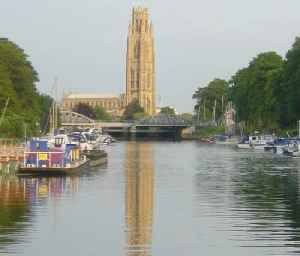 Boston, Lincolnshire: Town and small port in Lincolnshire, on the east coast of England, about 100 miles north of London