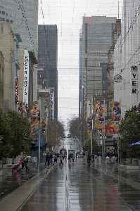 Bourke Street, Melbourne: Street in Melbourne