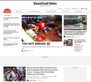 BuzzFeed News: American news website published by BuzzFeed
