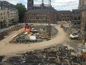Construction: Process of the building or assembling of a building or infrastructure