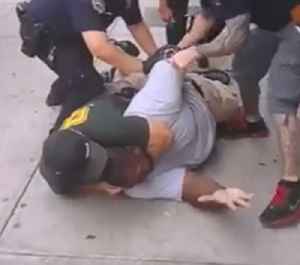 Killing of Eric Garner: July 2014 death of an African American man after an arrest by police officers in New York