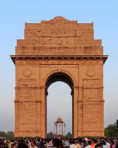 India Gate: Triumphal arch in New Delhi
