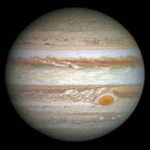 Jupiter: Fifth planet from the Sun and largest planet in the Solar System