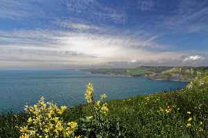 Jurassic Coast: World Heritage Site on the coast of southern England