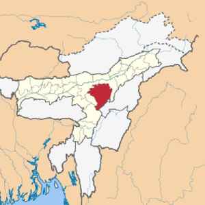 Karbi Anglong district: District of Assam in India