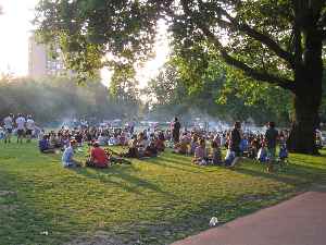 London Fields: Human settlement in England