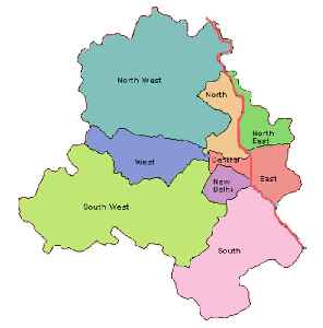 North East Delhi: District of Delhi in India