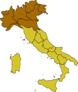 Northern Italy: Place in Italy