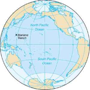 Pacific Ocean: Ocean between Asia and Australia in the west, the Americas in the east and Antarctica or the Southern Ocean in the south