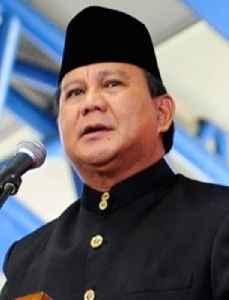 Prabowo Subianto: Indonesian politician, current Minister of Defence