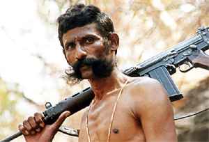 Veerappan: Indian bandit who was charged allegedly for sandalwood smuggling