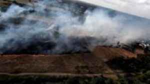 Three wildfires burn in single evening in London