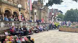 'Three little angels' remembered one year on from Southport attack