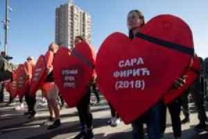 Anger lingers in Serbia a year after train station tragedy