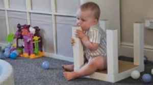 Toddler's eating disorder means he craves wooden furniture