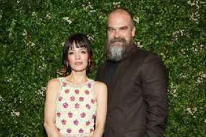 Lily Allen dresses up as ex David Harbour's 'mistress' in savage Halloween costume