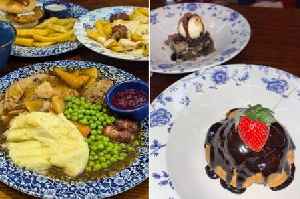 I tried the £15 Wetherspoon Christmas dinner - it all went so well until dessert