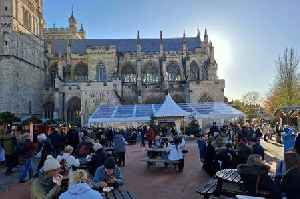 Crowds flock to Exeter Christmas Market 2025 as festive fever grips
