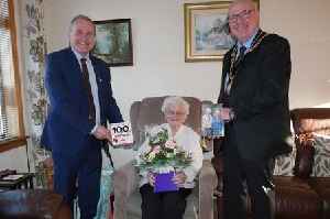 Cumnock's Elizabeth Dykes enjoys VIP treatment on her 100th Birthday