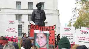 Families of women who died after violence demand reform