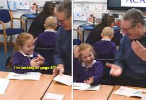 U.K. Prime Minister Baited by Student to Perform Banned 6-7 Meme in School