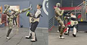 Video Shows Robot Attacking CEO