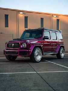 Brabus’ Purple G-Wagen Looks Out of This World