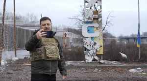 After Putin Claims Ukrainian Troops Were Surrounded, Zelensky Shows Up and Posts Selfies