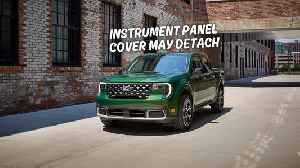 Ford Recalls Certain 2025 and 2026 Maverick Vehicles for Incorrectly Produced Toppers