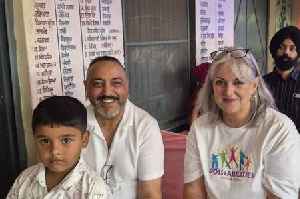 Disability campaigner says 'God bless the people of Derby' as donations help boy to walk