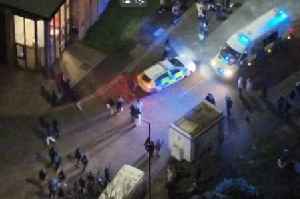 Police attacked as they break up multiple huge illegal city raves attended by hundreds