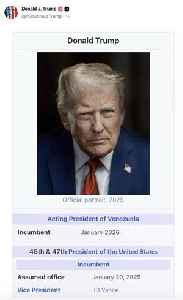 Trump Bizarrely Posts That He’s the ‘Acting President of Venezuela’ on Truth Social