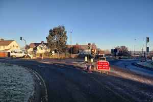 Four months of roadworks begin on A39 near Clarks Village shopping centre