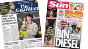 The Papers: 'ADHD care costs soar' and 'Bin Diesel'