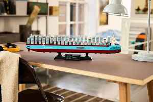 World’s First Large Dual-Fuel Container Ship Is Now a Limited LEGO Set