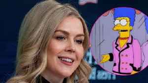 Karoline Leavitt Goes Viral for Channeling Marge Simpson With Chic Pink Suit at the White House