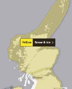 Scots urged to prepare for 'hazard' ice and 60mph gusts in new weather warnings