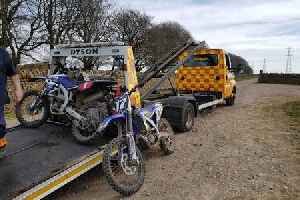 Police take action after soaring complaints about off-road bikes