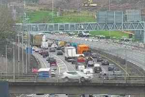 M42 long delays live after incident near Birmingham Airport