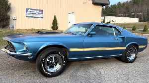 1969 Ford Mustang Mach 1 Is a Texas Cobra Jet Loaded With Options, Pop the Hood and Cry