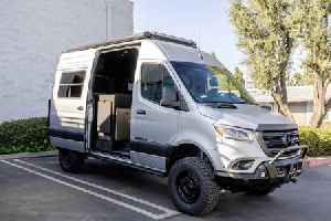 The Stealth Camper Van Mixes Home-Like Comfort With Go-Anywhere Off-Road Capabilities