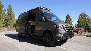 This Deluxe Sprinter Camper Van Is an Off-Roading Beast Hiding a Surprisingly Warm, Homey Interior
