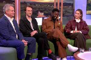 BBC The One Show host issues on-air apology after Hugh Bonneville's 'fruity language'