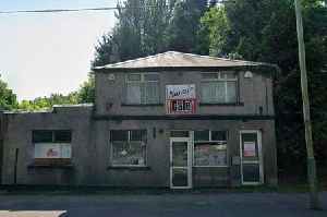 Property fire shuts road in both directions