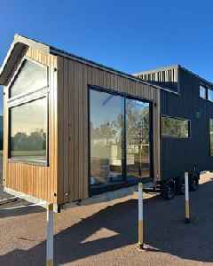 Architectural Details Turn This Tiny Home into a Man Cave with a Strong Personality