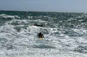 Children rescued at South West beach after being caught in rip current