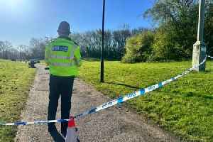 Extensive cordon in place amid Leicester Beaumont Leys Park murder investigation