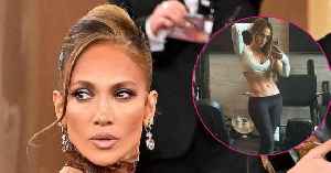 Jennifer Lopez, 56, Puts Her Enviable Abs on Display During Gym Session: Hot Photos