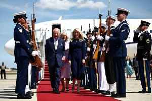 King Charles and Queen Camilla arrive in Washington DC for state visit